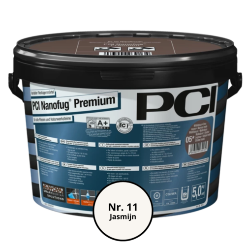 Voegsel PCI Nanofug Premium emmer 5kg nr.11 Jasmijn - Afbeelding 2
